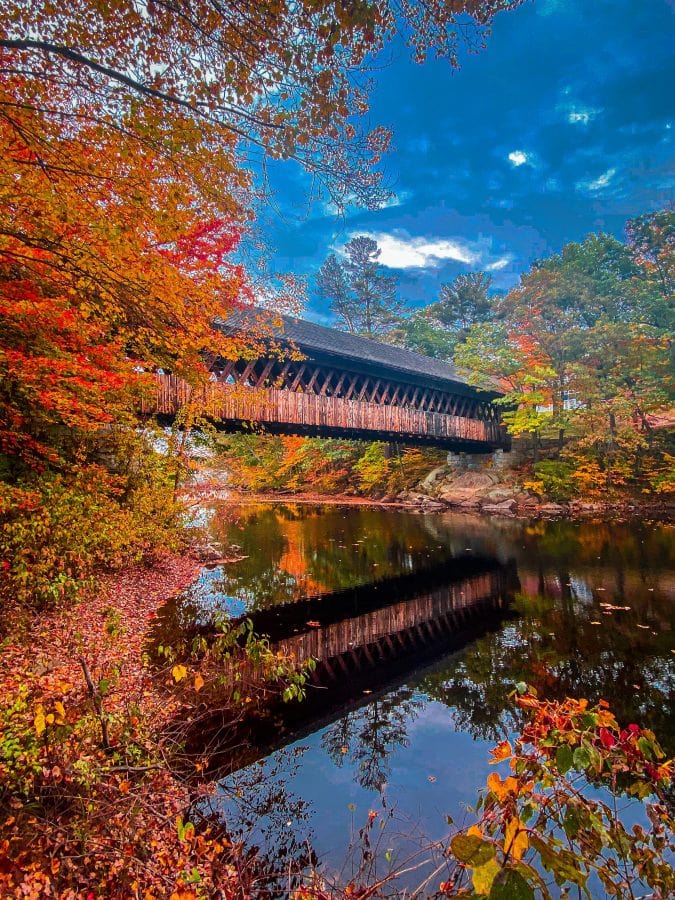 Henniker Covered Bridge Henniker, New Hampshire GoXplr